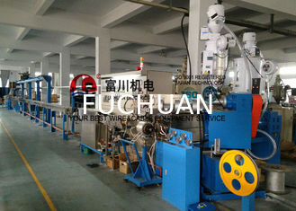 Macchina dell'estrusione di cavo di Fuchuan per il diametro di plastica 0.6-4mm del cavo dell'estrusione del PVC